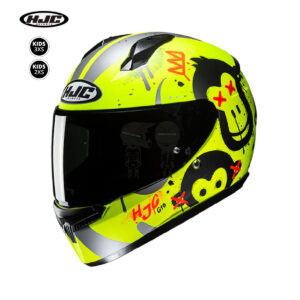 Casco HJC C10 GETI MC3HF Amarillo Flúor