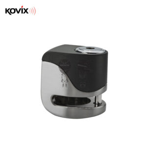 Candado de disco KOVIX Alarma 120db Acero Inox
