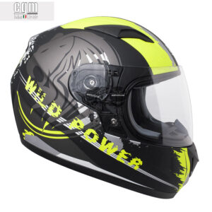 Casco CGM 215G Wild N /Amarillo Flúor Mate