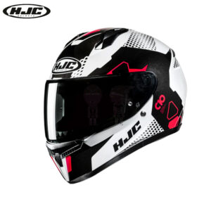 Casco HJC C10 ASPA MC1 Blanco/Negro/Rojo