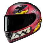 Casco HJC Y10 FRANK MC1SF Rojo