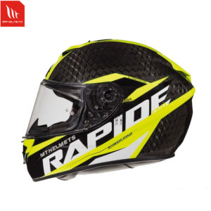 Casco MT RAPIDE Pro Kid C3 Carbón Am Fl Brillo