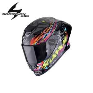Casco SCORPION EXO-R1 EXO II AIR SAVAGE NEGRO VER 