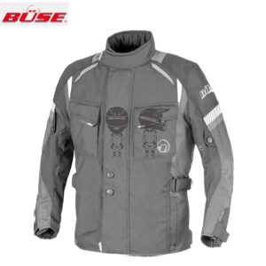 Chaqueta BÜSE Breno Kids Negro/Blanco