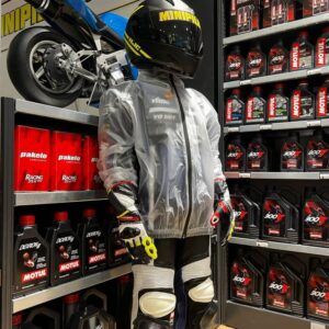Chubasquero BIKERSTARS Minipiloto Transparente