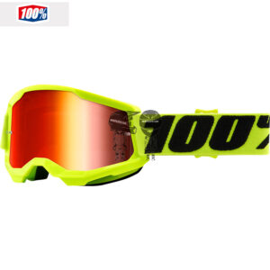 Gafas 100  Strata 2 Junior Amarillo/Iridium Rojo