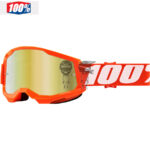 Gafas 100  Strata 2 Junior Naranja Lente Ir  Gold