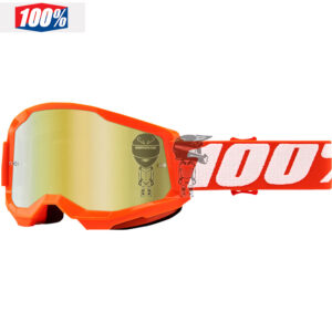 Gafas 100  Strata 2 Junior Naranja Lente Ir  Gold