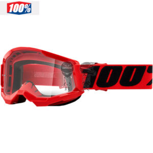 Gafas 100  Strata 2 Junior Rojo/Transparente