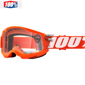 Gafas 100  Strata 2 Naranja Lente Transparente
