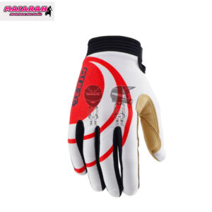 Guantes MATARAN MTR-2 Nipon Blanco/Rojo