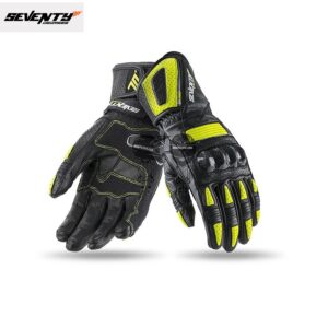 Guantes SEVENTY70 SD-R20 Racing Mujer Neg/Am Flúor