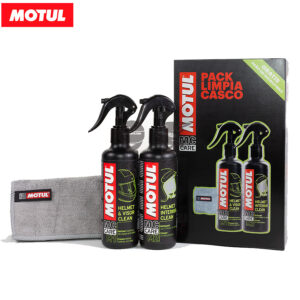 MOTUL Pack Limpia Casco  M1 M2 Mircofibra  250ml