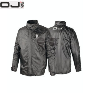 OJ Conjunto impermeable chaqueta   pantalón Negro