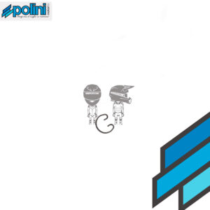 POLINI Circlip Diámetro 10mm  f 0 8