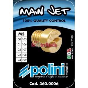 POLINI Juego 10 Chicles 100-109 Dellorto 5mm