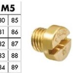 POLINI Juego 10 Chicles 80-89 Dellorto 5mm