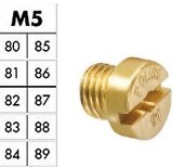 POLINI Juego 10 Chicles 80-89 Dellorto 5mm