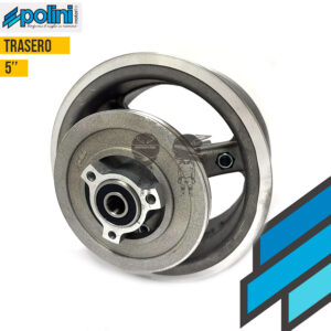 POLINI Llanta Aleación Completa Trasera 5  910RS