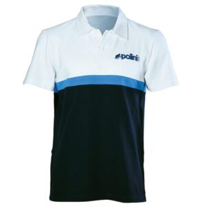 Polo POLINI  EVO  Masculino Blanco/Azul S24