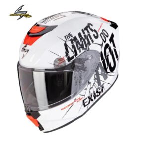 Casco SCORPION EXO-Junior Air BOUM Blanco/Negro