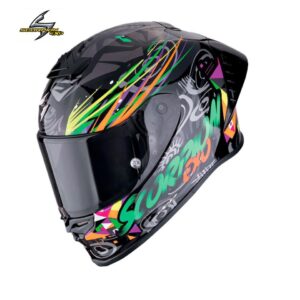 Casco SCORPION EXO-R1 EXO II AIR SAVAGE NEGRO VER 