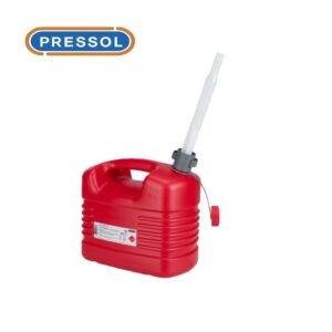 Bidón Combustible PRESSOL Plástico Rojo 10L