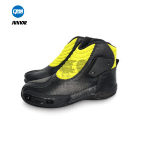 Botas QNA Junior Minimoto Negro/Amarillo