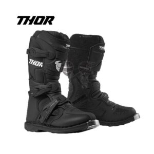 Botas THOR BLITZ XP Kid Negro/Metal
