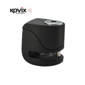 Candado de disco KOVIX Alarma 120db Negro