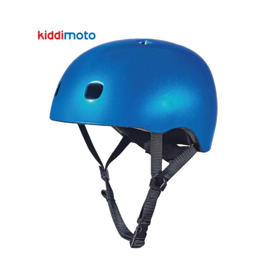 casco ciclismo kiddi azul metalico Casco Ciclismo KIDDI Azul Metalico