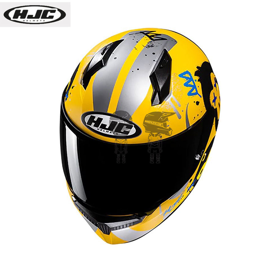 casco hjc c10 geti mc3sf amarillo Casco HJC C10 GETI MC3SF Amarillo