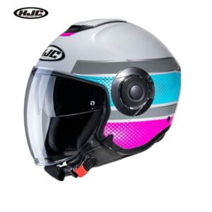 Casco HJC i40 Tolan MC28 Blanco/Rosa 