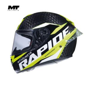 Casco MT RAPIDE Pro Kid C3 Carbón Am Fl Brillo