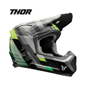 Casco Thor Youth Fleet Camber Gris/Verde