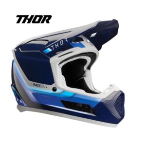 Casco Thor Youth Fleet Defy Azul/Blanco