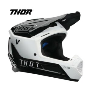 Casco Thor Youth Fleet Splat Negro/Blanco