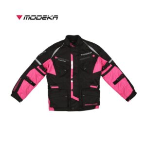 Chaqueta MODEKA Tourex II Kids Negro/Rosa