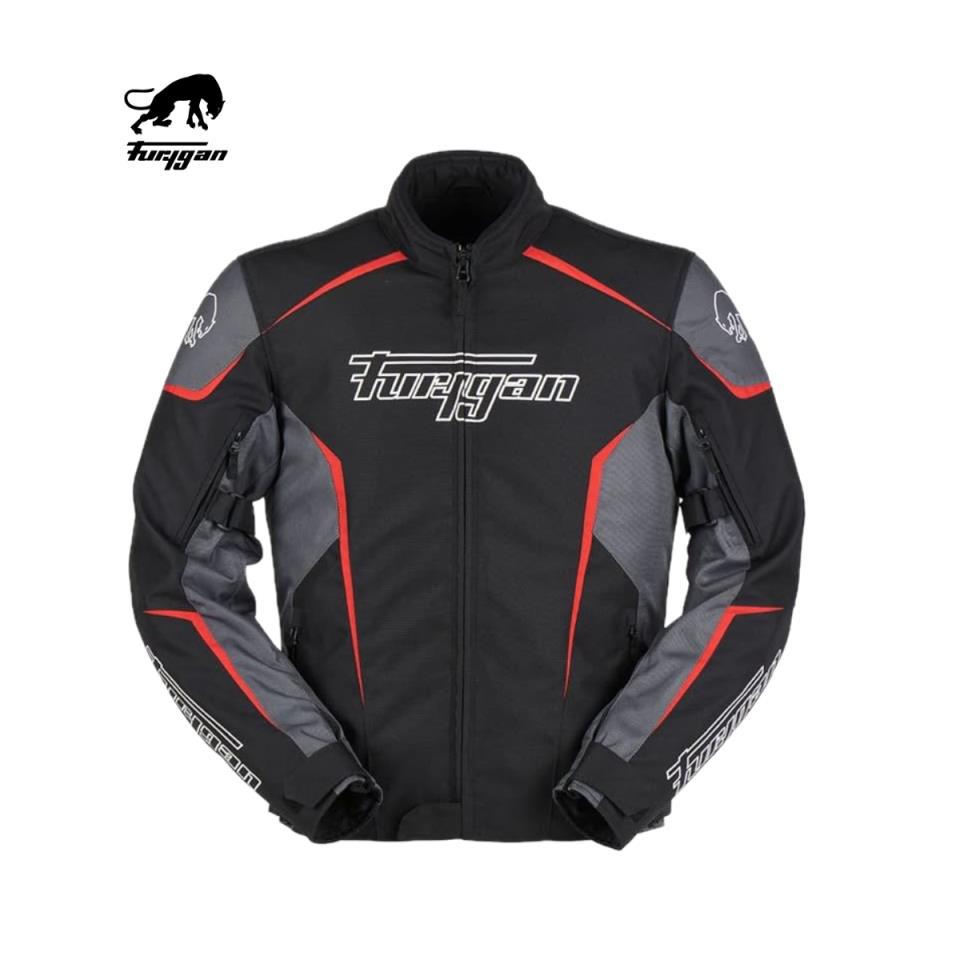 chaqueta racing furygan yori negro/gris/roja Chaqueta Racing FURYGAN Yori Negro/Gris/Roja
