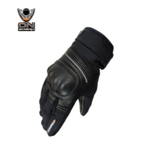 Guantes ON BOARD Adulto FASTER Piel/Cordura Negro