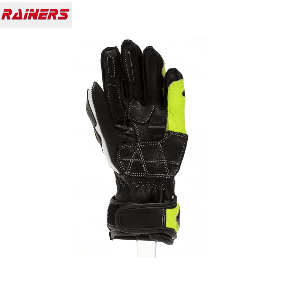 guantes rainers gp 46 junior racing amarillo flúor Guantes RAINERS Gp-46 Junior Racing Amarillo Flúor