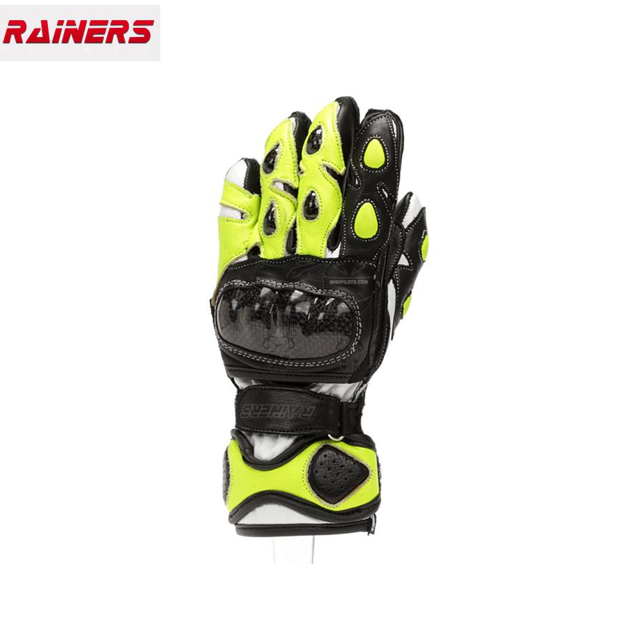 guantes rainers gp 46 junior racing amarillo flúor Guantes RAINERS Gp-46 Junior Racing Amarillo Flúor