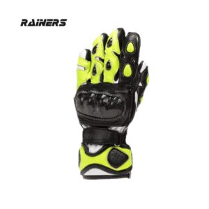 Guantes RAINERS Gp-46 Junior Racing Amarillo Flúor