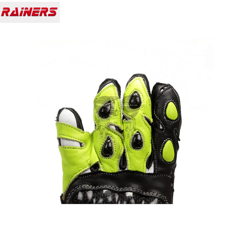 guantes rainers gp 46 junior racing amarillo flúor Guantes RAINERS Gp-46 Junior Racing Amarillo Flúor