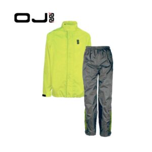 OJ Conjunto impermeable chaqueta pantalón Amarillo