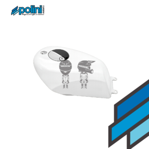 POLINI Cubre Deposito Gasolina ABS Blanco 910RS