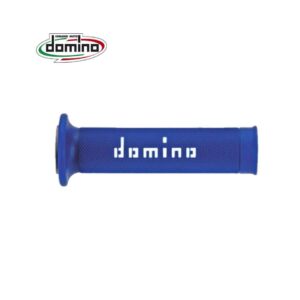 Puños DOMINO On Road Azul/Blanco 120mm