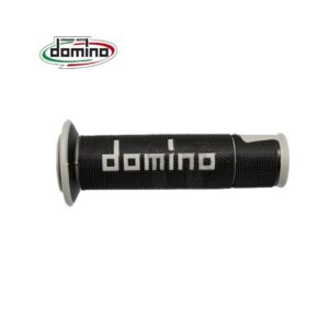 Puños DOMINO On Road RACING Negro/Gris 120mm