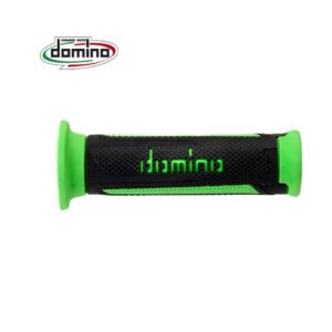 Puños DOMINO Turismo Antracita/Verde 120mm