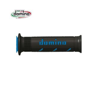 Puños DOMINO XM2  Super Soft Negro/Azul 120mm